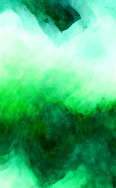 Soyut suluboya sanat eserleri. Fırça boyalı dijital resim. Renkli yaratıcı suluboya çizimi.