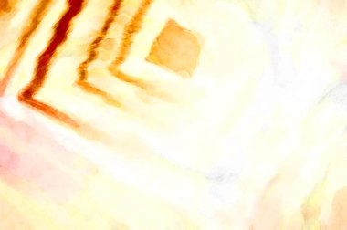 Soyut suluboya sanat eserleri. Fırça boyalı dijital resim. Renkli yaratıcı suluboya çizimi.