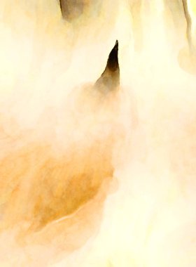 Soyut suluboya sanat eserleri. Fırça boyalı dijital resim. Renkli yaratıcı suluboya çizimi.