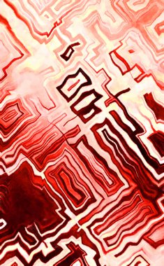 Soyut suluboya sanat eserleri. Fırça boyalı dijital resim. Renkli yaratıcı suluboya çizimi.