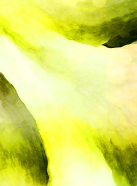 Soyut suluboya sanat eserleri. Fırça boyalı dijital resim. Renkli yaratıcı suluboya çizimi.