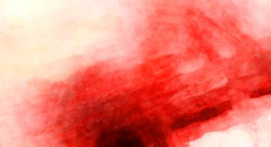 Soyut suluboya sanat eserleri. Fırça boyalı dijital resim. Renkli yaratıcı suluboya çizimi.