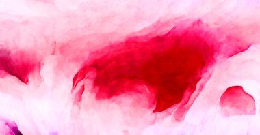 Soyut suluboya sanat eserleri. Fırça boyalı dijital resim. Renkli yaratıcı suluboya çizimi.