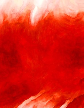 Soyut suluboya sanat eserleri. Fırça boyalı dijital resim. Renkli yaratıcı suluboya çizimi.