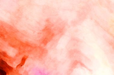 Soyut suluboya sanat eserleri. Fırça boyalı dijital resim. Renkli yaratıcı suluboya çizimi.