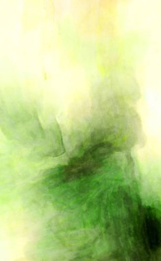 Soyut suluboya sanat eserleri. Fırça boyalı dijital resim. Renkli yaratıcı suluboya çizimi.