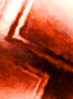 Soyut suluboya sanat eserleri. Fırça boyalı dijital resim. Renkli yaratıcı suluboya çizimi.