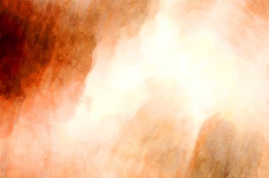 Soyut suluboya sanat eserleri. Fırça boyalı dijital resim. Renkli yaratıcı suluboya çizimi.