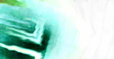 Soyut suluboya sanat eserleri. Fırça boyalı dijital resim. Renkli yaratıcı suluboya çizimi.