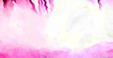 Soyut suluboya sanat eserleri. Fırça boyalı dijital resim. Renkli yaratıcı suluboya çizimi.