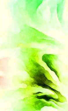 Soyut suluboya sanat eserleri. Fırça boyalı dijital resim. Renkli yaratıcı suluboya çizimi.