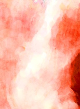 Soyut suluboya sanat eserleri. Fırça boyalı dijital resim. Renkli yaratıcı suluboya çizimi.