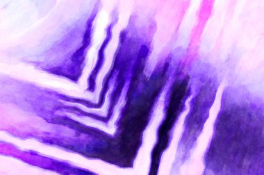 Soyut suluboya sanat eserleri. Fırça boyalı dijital resim. Renkli yaratıcı suluboya çizimi.