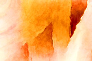 Soyut suluboya sanat eserleri. Fırça boyalı dijital resim. Renkli yaratıcı suluboya çizimi.