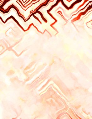 Soyut suluboya sanat eserleri. Fırça boyalı dijital resim. Renkli yaratıcı suluboya çizimi.