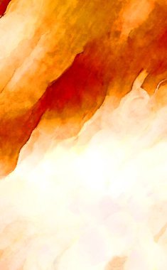 Soyut suluboya sanat eserleri. Fırça boyalı dijital resim. Renkli yaratıcı suluboya çizimi.