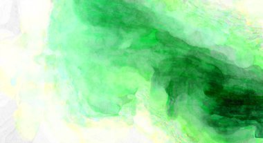 Soyut suluboya sanat eserleri. Fırça boyalı dijital resim. Renkli yaratıcı suluboya çizimi.