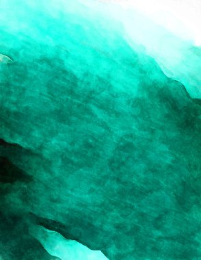 Soyut suluboya sanat eserleri. Fırça boyalı dijital resim. Renkli yaratıcı suluboya çizimi.