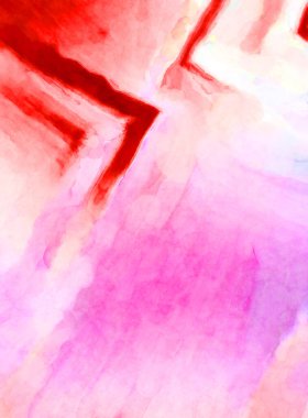 Soyut suluboya sanat eserleri. Fırça boyalı dijital resim. Renkli yaratıcı suluboya çizimi.