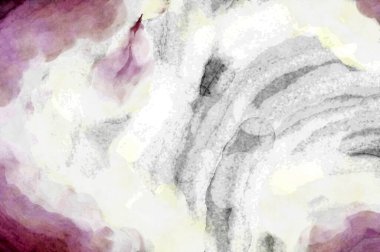 Soyut suluboya sanat eserleri. Fırça boyalı dijital resim. Renkli yaratıcı suluboya çizimi.