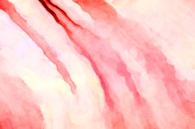 Soyut suluboya sanat eserleri. Fırça boyalı dijital resim. Renkli yaratıcı suluboya çizimi.