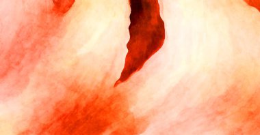 Soyut suluboya sanat eserleri. Fırça boyalı dijital resim. Renkli yaratıcı suluboya çizimi.