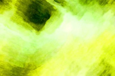 Soyut suluboya sanat eserleri. Fırça boyalı dijital resim. Renkli yaratıcı suluboya çizimi.