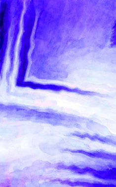 Soyut suluboya sanat eserleri. Fırça boyalı dijital resim. Renkli yaratıcı suluboya çizimi.