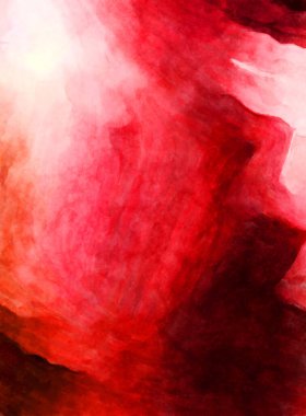 Soyut suluboya sanat eserleri. Fırça boyalı dijital resim. Renkli yaratıcı suluboya çizimi.