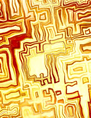 Soyut suluboya sanat eserleri. Fırça boyalı dijital resim. Renkli yaratıcı suluboya çizimi.