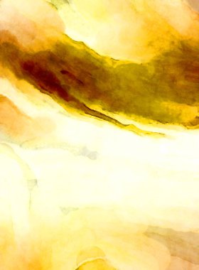 Soyut suluboya sanat eserleri. Fırça boyalı dijital resim. Renkli yaratıcı suluboya çizimi.