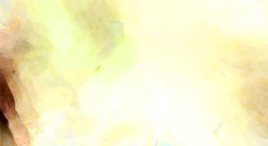 Soyut suluboya sanat eserleri. Fırça boyalı dijital resim. Renkli yaratıcı suluboya çizimi.