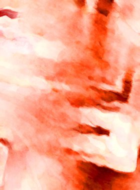 Soyut suluboya sanat eserleri. Fırça boyalı dijital resim. Renkli yaratıcı suluboya çizimi.