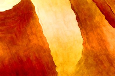 Soyut suluboya sanat eserleri. Fırça boyalı dijital resim. Renkli yaratıcı suluboya çizimi.