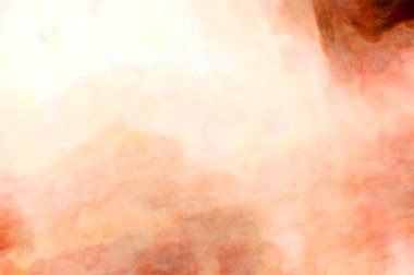 Soyut suluboya sanat eserleri. Fırça boyalı dijital resim. Renkli yaratıcı suluboya çizimi.