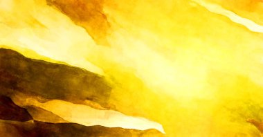 Soyut suluboya sanat eserleri. Fırça boyalı dijital resim. Renkli yaratıcı suluboya çizimi.