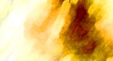 Soyut suluboya sanat eserleri. Fırça boyalı dijital resim. Renkli yaratıcı suluboya çizimi.