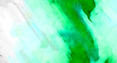 Soyut suluboya sanat eserleri. Fırça boyalı dijital resim. Renkli yaratıcı suluboya çizimi.