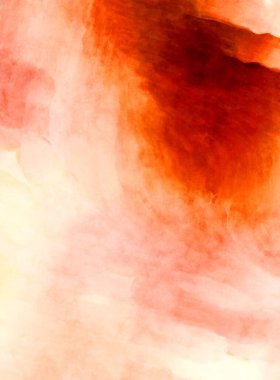 Soyut suluboya sanat eserleri. Fırça boyalı dijital resim. Renkli yaratıcı suluboya çizimi.