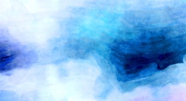 Soyut suluboya sanat eserleri. Fırça boyalı dijital resim. Renkli yaratıcı suluboya çizimi.