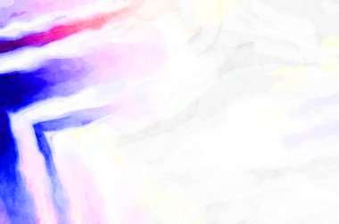 Soyut suluboya sanat eserleri. Fırça boyalı dijital resim. Renkli yaratıcı suluboya çizimi.