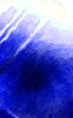 Soyut suluboya sanat eserleri. Fırça boyalı dijital resim. Renkli yaratıcı suluboya çizimi.