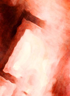 Soyut suluboya sanat eserleri. Fırça boyalı dijital resim. Renkli yaratıcı suluboya çizimi.