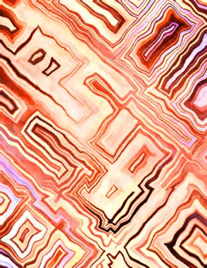 Soyut suluboya sanat eserleri. Fırça boyalı dijital resim. Renkli yaratıcı suluboya çizimi.