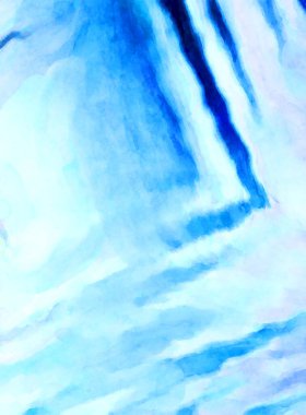 Soyut suluboya sanat eserleri. Fırça boyalı dijital resim. Renkli yaratıcı suluboya çizimi.