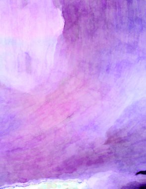 Soyut suluboya sanat eserleri. Fırça boyalı dijital resim. Renkli yaratıcı suluboya çizimi.