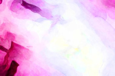 Soyut suluboya sanat eserleri. Fırça boyalı dijital resim. Renkli yaratıcı suluboya çizimi.