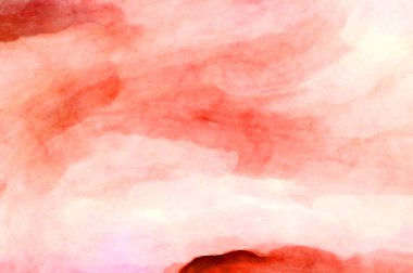 Soyut suluboya sanat eserleri. Fırça boyalı dijital resim. Renkli yaratıcı suluboya çizimi.