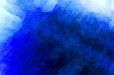 Soyut suluboya sanat eserleri. Fırça boyalı dijital resim. Renkli yaratıcı suluboya çizimi.