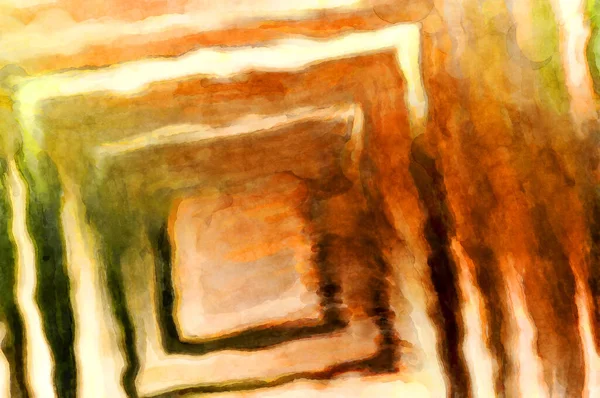 Obra Arte Expressiva Aquarela Abstrata Pincel Pintado Pintura Arte Digital — Fotografia de Stock